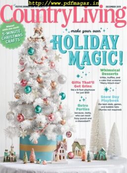 Country Living USA – December 2019