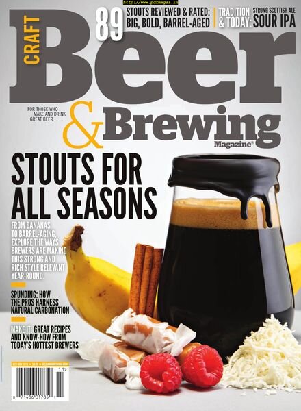 Craft Beer & Brewing – October-November 2019 Cover