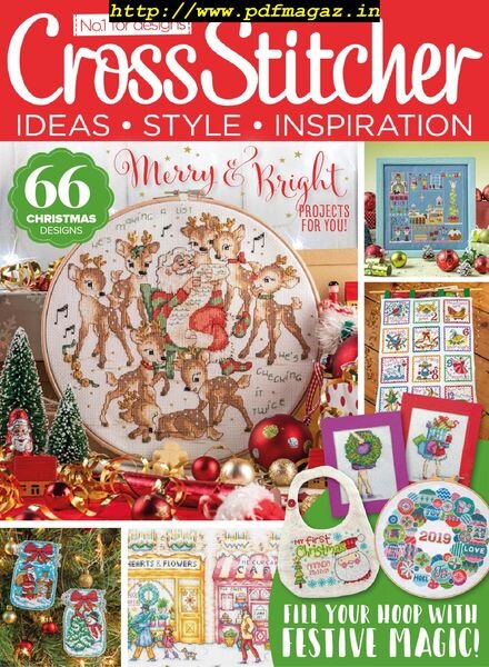 CrossStitcher – December 2019 Cover