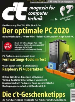 c’t Magazin – 9 November 2019