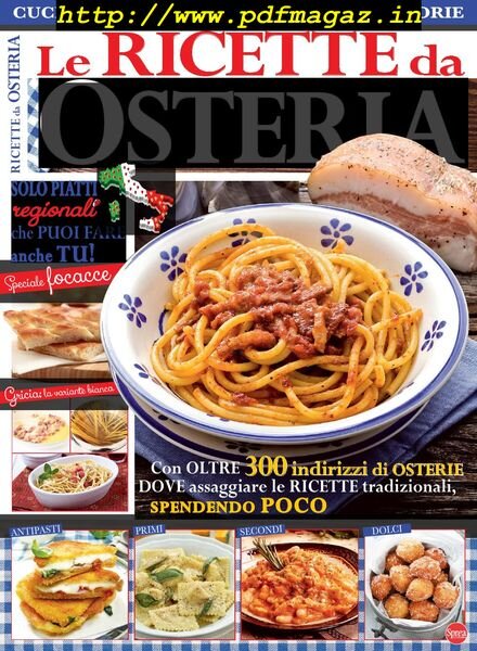Cucina Tradizionale Speciale – Aprile-Maggio 2018 Cover