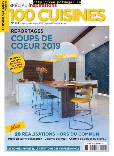 Cuisines & Bains Magazine Special – November 2019 – Janvier 2020 Cover