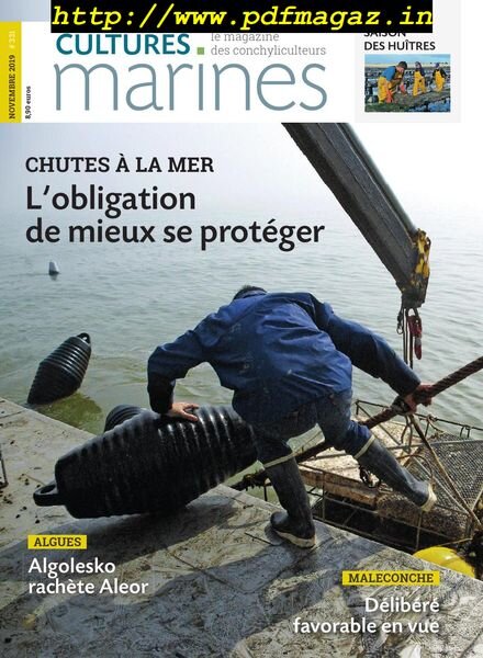 Cultures Marines – 01 novembre 2019 Cover