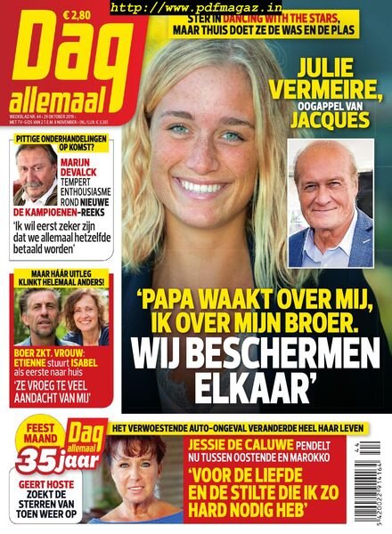 Dag Allemaal – 29 oktober 2019 Cover