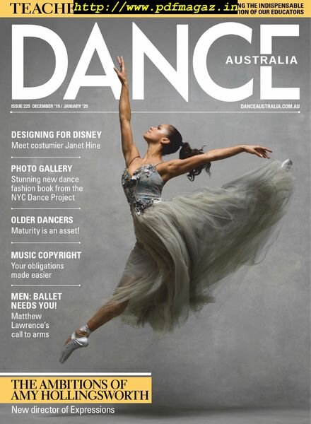 Dance Australia – December 2019 Cover
