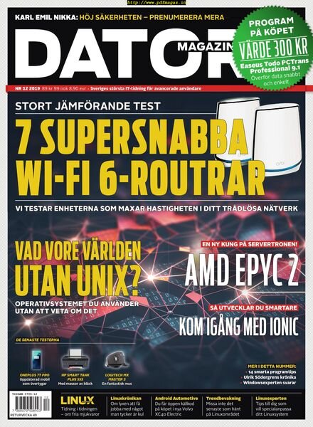 Datormagazin – 07 november 2019 Cover