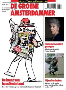De Groene Amsterdammer – 15 november 2019
