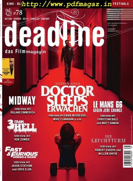 Deadline – November-Dezember 2019 Cover