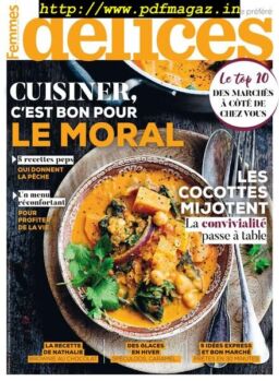 Delices de Femmes d’Aujourd’hui – Novembre 2019