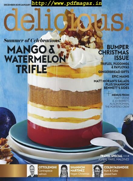 delicious Australia – December 2019 Cover