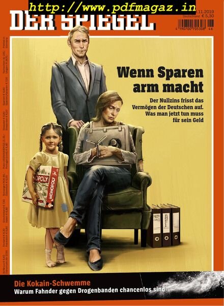 Der Spiegel – 9 November 2019 Cover