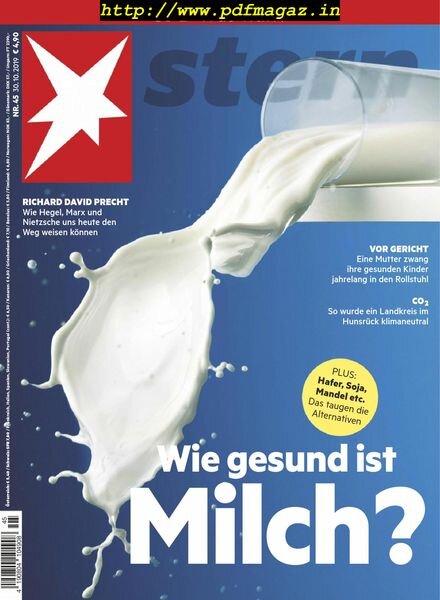 Der Stern – 30 Oktober 2019 Cover
