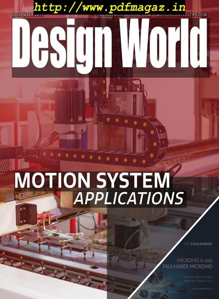 Design World – Motion System Applications November 2019 Cover