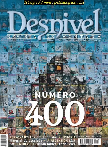 Desnivel – noviembre 2019 Cover