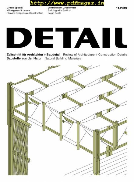 Detail – November 2019 Cover