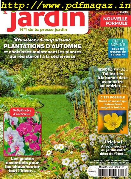 Detente Jardin – novembre-decembre 2019 Cover