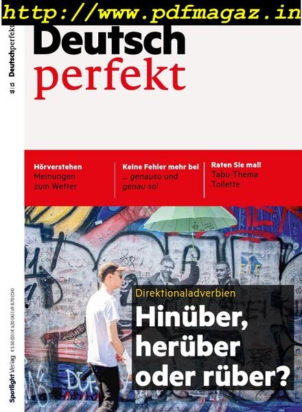 Deutsch Perfekt Plus – Nr.13, 2019 Cover