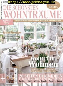 Die SchOnsten Wohntraume – November 2019 – Januar 2020