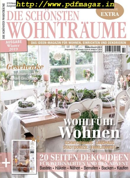 Die SchOnsten Wohntraume – November 2019 – Januar 2020 Cover