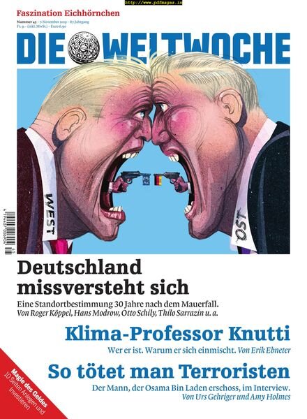 Die Weltwoche – 07 November 2019 Cover