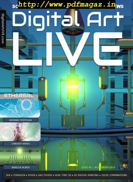 Digital Art Live – November 2019 Cover