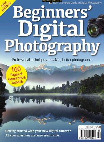 Digital Photography A Guide for Beginners – October 2019 Cover