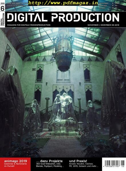 Digital Production – November-Dezember 2019 Cover