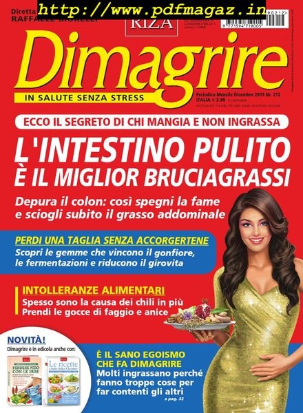 Dimagrire – Dicembre 2019 Cover