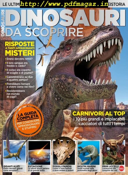 Dinosauri Leggendari Speciale – Giugno-Luglio 2018 Cover