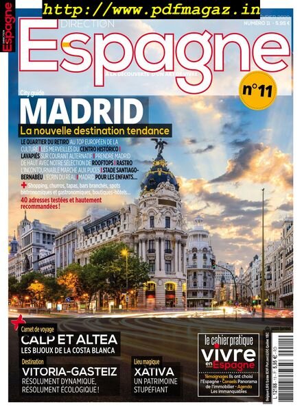 Direction Espagne – novembre 2019 Cover