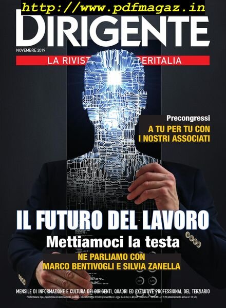 Dirigente – Novembre 2019 Cover
