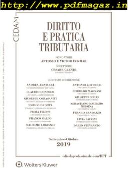 Diritto e Pratica Tributaria – Settembre-Ottobre 2019