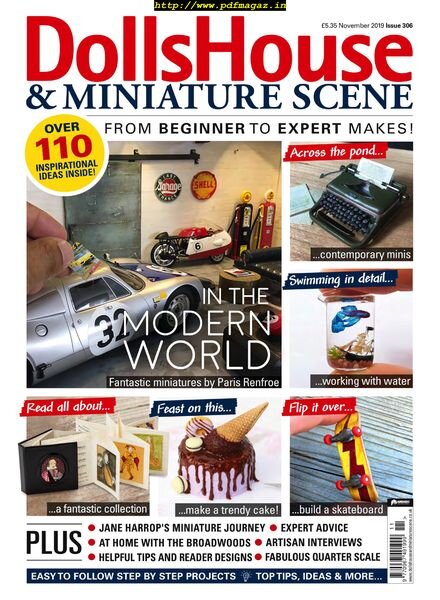 Dolls House & Miniature Scene – Issue 306, November 2019 Cover