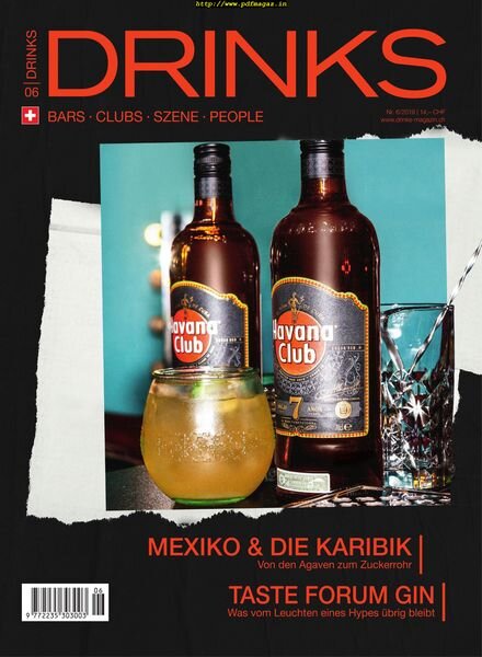 Drinks Switzerland – November 2019 Cover