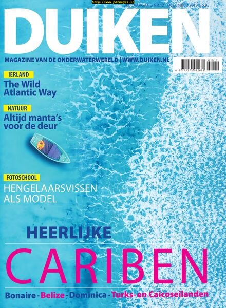 Duiken – december 2019 Cover