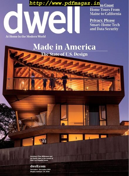 Dwell – November 2019 Cover