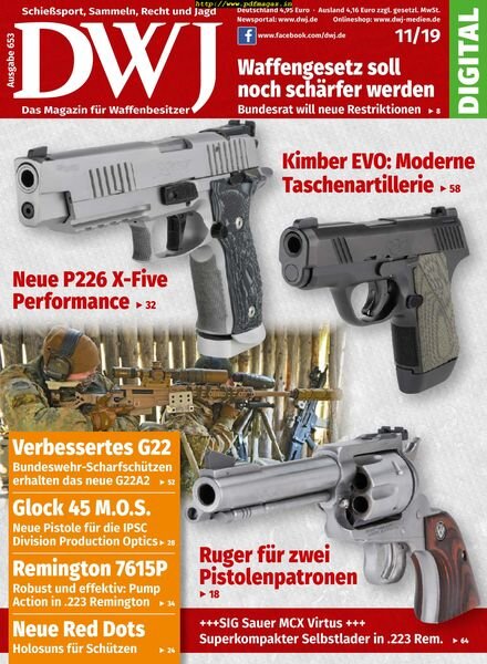 DWJ – November 2019 Cover