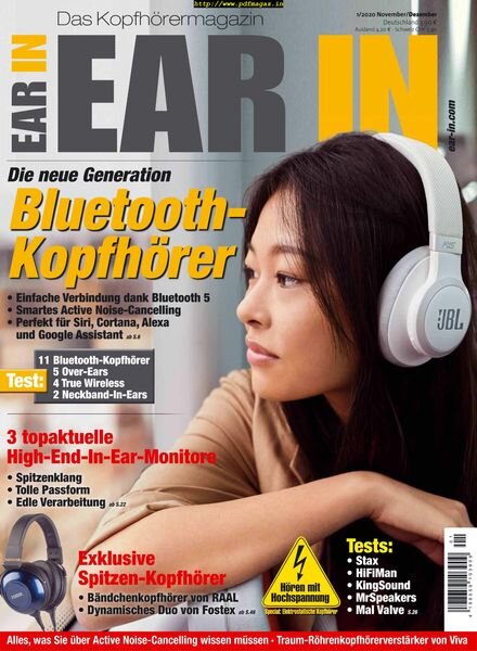 Ear In – Oktober 2019 Cover