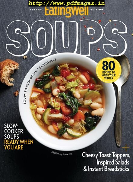 Eating Well Soups – October 2019 Cover