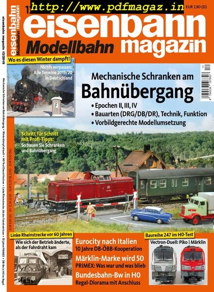 Eisenbahn Magazin – Dezember 2019 Cover