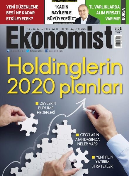 Ekonomist – 09 Kasim 2019 Cover
