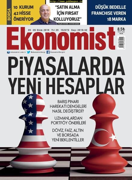 Ekonomist – 21 Ekim 2019 Cover