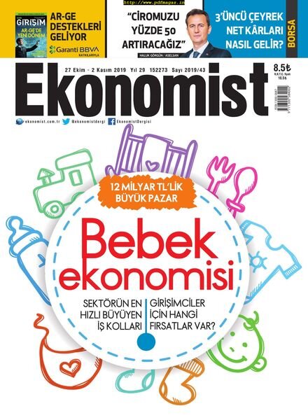 Ekonomist – 26 Ekim 2019 Cover