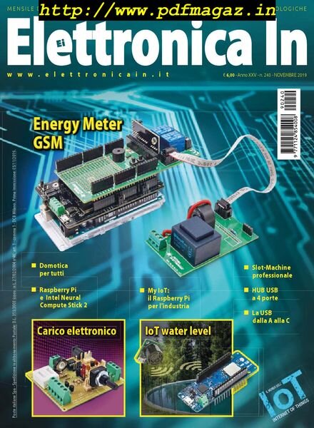 Elettronica In – Novembre 2019 Cover