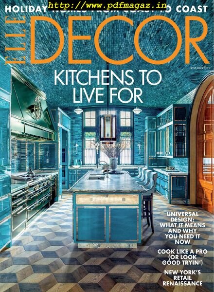 Elle Decor USA – November 2019 Cover