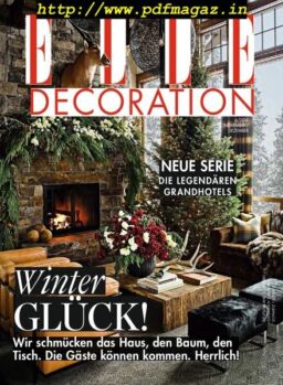 Elle Decoration Germany – November-Dezember 2019