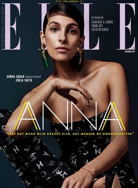 Elle Netherlands – december 2019 Cover