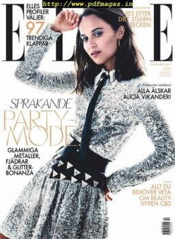 Elle Sweden – December 2019