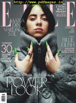 Elle Sweden – November 2019