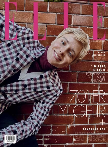 ELLE Turkey – 31 Ekim 2019 Cover